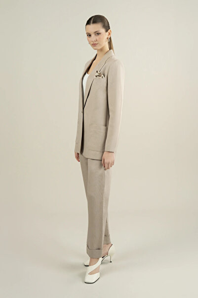 IDYL Duble Paça Pantolon Ceketli Takım