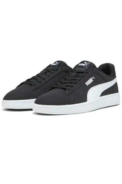 Puma Smash 3.0 Buck Unisex Spor Ayakkabı 392336-01 Black-White