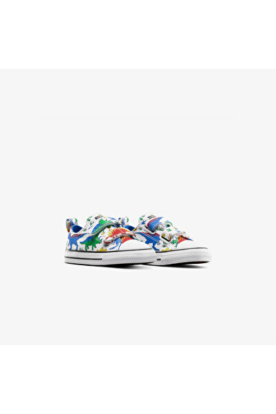 Converse Chuck Taylor All Star Dino Party Easy On Bebek Beyaz Sneaker