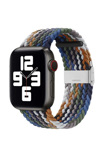 SKYDDAR INNOVATION Strap for Apple Watch (42/44/45/49mm), Adjustable, Premium, W032 - Cowboy Green
