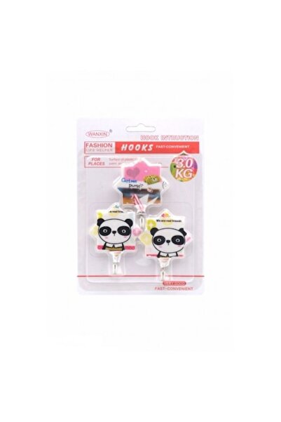 Blusmart Set 3 cârlige adezive, rezistente la umiditate, capacitate 3 kg, des...