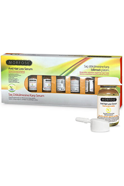 Morfose أمبولات عشبية لعلاج تساقط الشعر، 6 × 10 مل، عبوة واحدة