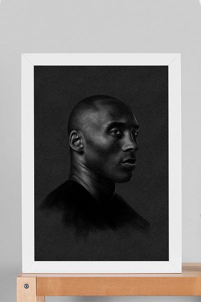 Saturn Pictură înrămate Kobe Bryant - Pictură poster NBA de baschet