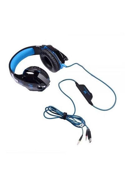 KOTION EACH Gaming Wired Over the Ear Headsets with Mic & LED - G2000 Edition