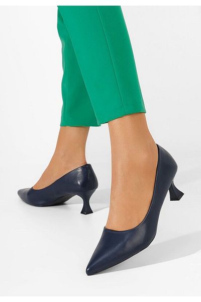 B T Shoes Pantofi cu toc subtire Omarosa navy