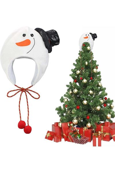 AirSMall snowman hat, polyester, multicolor, 70 x 26 x 40 cm