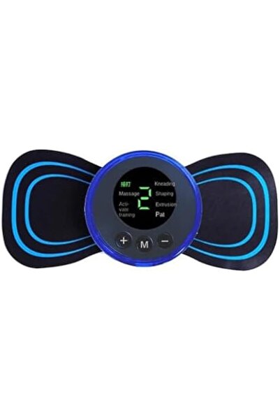 DLC جهاز تدليك للجسم، جهاز تدليك للرقبة لاسلكي محمول مزود بـ 8 أوضاع و19 مستوى قوة قابل لإعادة الشحن