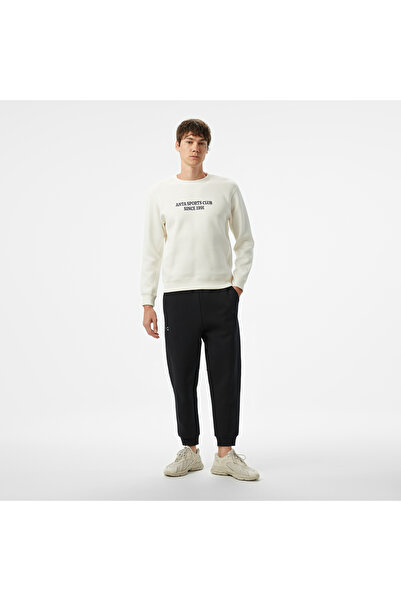 Anta Sports Club Men's White Sweatshirt