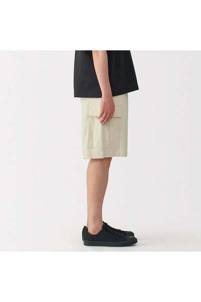 Muji Washed Easy Cargo Shorts