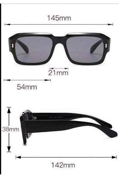 Escales Women's Uv-400 Trend Bone Model Sunglasses