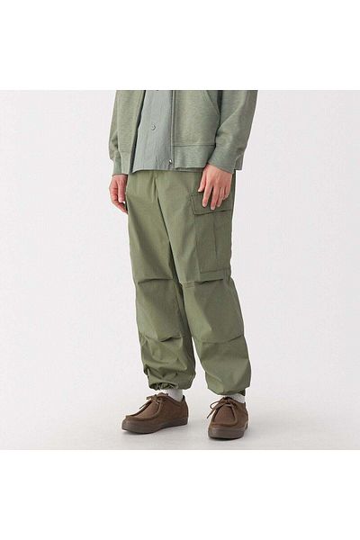 Muji Washed Easy Cargo Pants