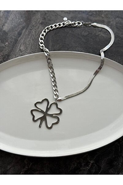 Nera Accessories Yonca Detaylı Kolye