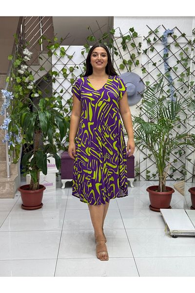 Punta Otantik Pss12224 Viscose Magic Dress
