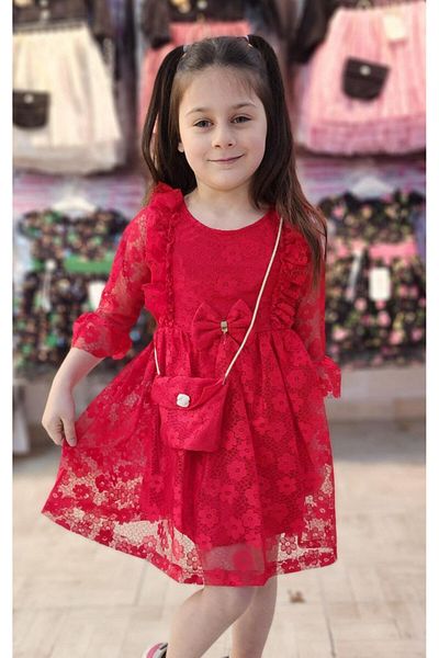 GAZALEH Lace Girls Children Dress
