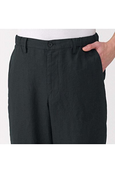 Muji Linen Washed Tapered Pants