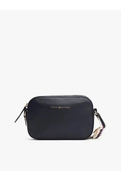 Tommy Hilfiger Th Logotape kameratáska női kék táska Aw0aw17450dw6