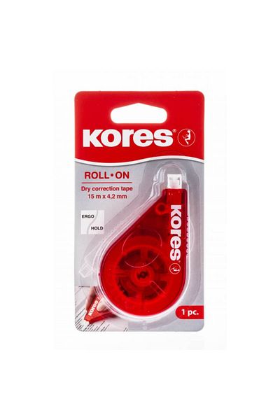 kores Bandă corectoare, 15m x 4,2mm, radieră