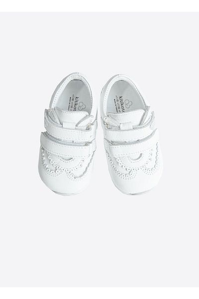 kitikate Yunny First Step Shoes White
