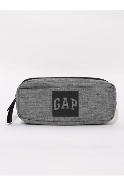 GAP 03484 Gri Çift Bölmeli Kalem Kutusu