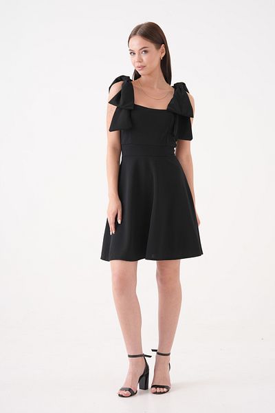 vuvutasarım Crepe Fabric Lycra Strapless Neckline A-Line Flared Cutout Women's Evening Dress 2030
