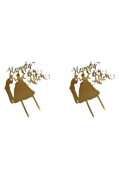OEM Set 2 decorations for cake, PVC