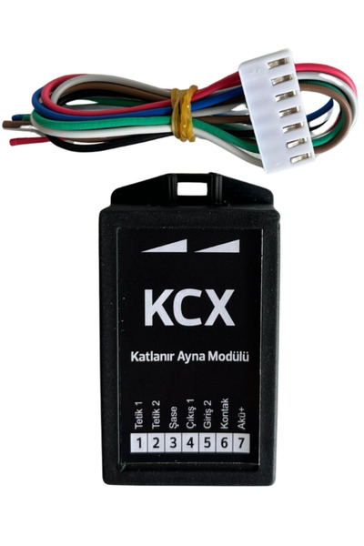 KAPOTO Otomatik Katlanır Ayna Modülü Araç Aynası Otomatik Katlama Sistemi, Tü...