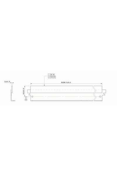 Europrint Samsung MLT-D205 WB DC Select (KRK-LP222) Wiper blade