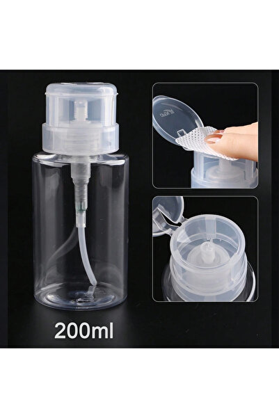 Choice زجاجات تخزين أظافر قابلة لإعادة التعبئة بسعة 200 مل و100 مل، موزع مضخة...