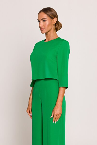 Made of Emotion Jumpsuit with a double-layered top and wide legs