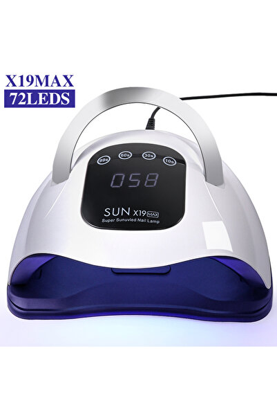 Choice مجفف أظافر احترافي عالي الطاقة مزود بمستشعر، 72 مصباحًا للأشعة فوق الب...