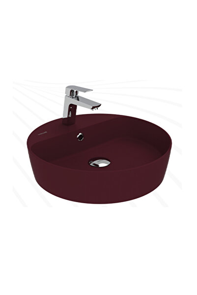 Creavit Loop 45cm Masa Üstü Çanak Lavabo Extra Berry