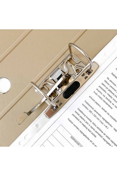 Esselte Dosar cu pârghie A4, laminat, standard, lățime cotor 5 cm, culoare coajă