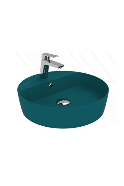 Creavit Loop 45cm Masa Üstü Çanak Lavabo Extra Mint