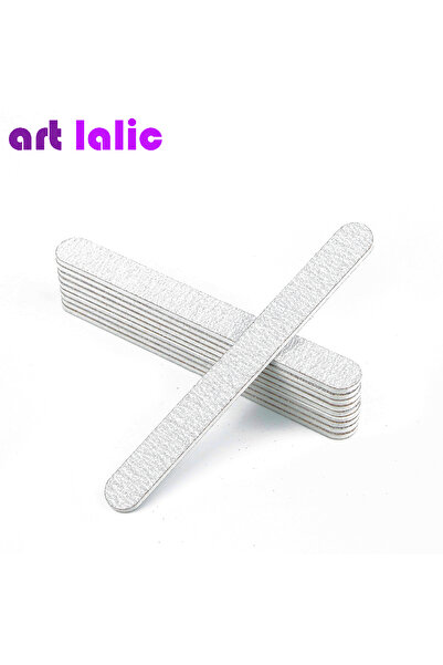 Choice 5 قطع من مبردات الأظافر الرمادية، مبردات ورق الصنفرة المستقيمة لفن الأظافر، مانيكير DIY