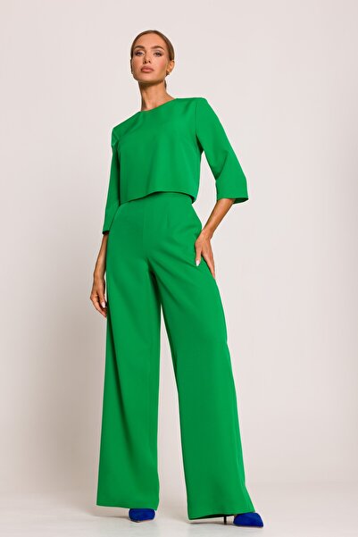 Made of Emotion Jumpsuit with a double-layered top and wide legs