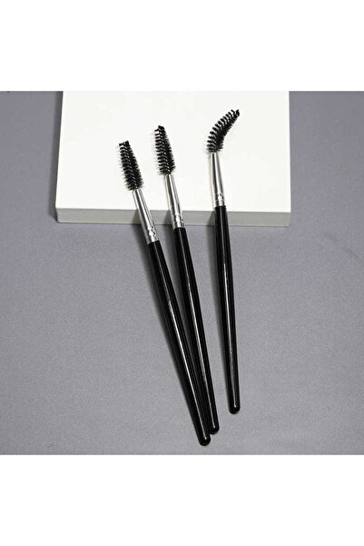 Choice1 3 قطع 1/10 قطع فرشاة حواجب ناعمة فرشاة رموش احترافية لتحديد محيط العين والحواجب وكحل العيون فرشاة مكياج