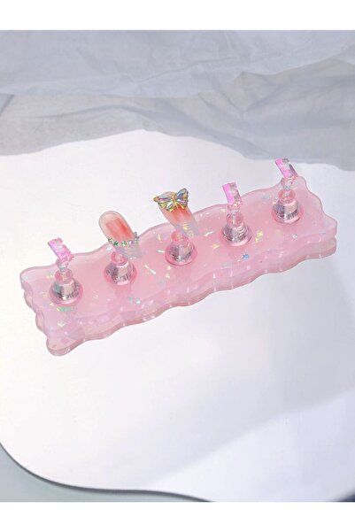 Choice حامل أظافر مغناطيسي 09 حامل تدريب على أطراف الأظافر الصناعية حامل قاعد...