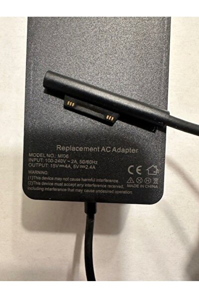 KEEPRO Microsoft uyumlu surface pro7 adaptör 15 volt 4 amper 5 volt 2.4 amper...