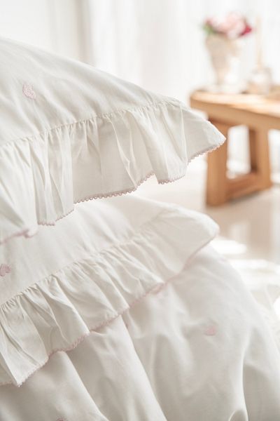 ZEBRA CASA Polina Embroidered Duvet Cover Set