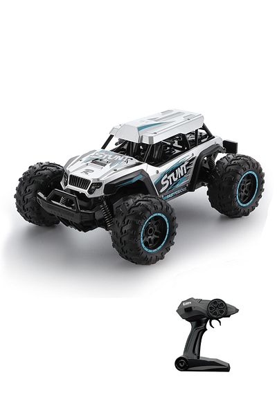 PLAYZO 1:14 Scale 2WD Remote Control Monster Truck – High Speed Drift RC Car with 2.4GHz Controller