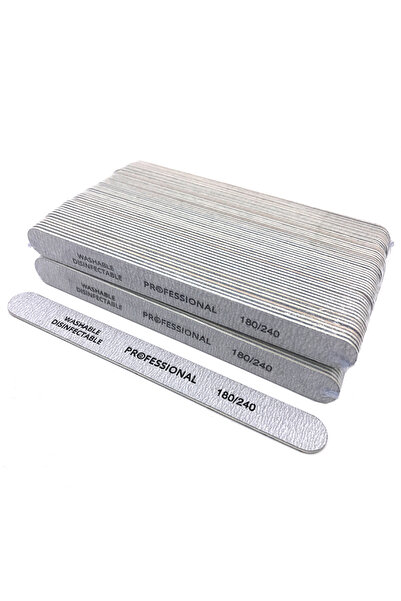 Choice 100 قطعة/الوحدة مبرد أظافر احترافي 180/240 طحن وتلميع مانيكير وباديكير...