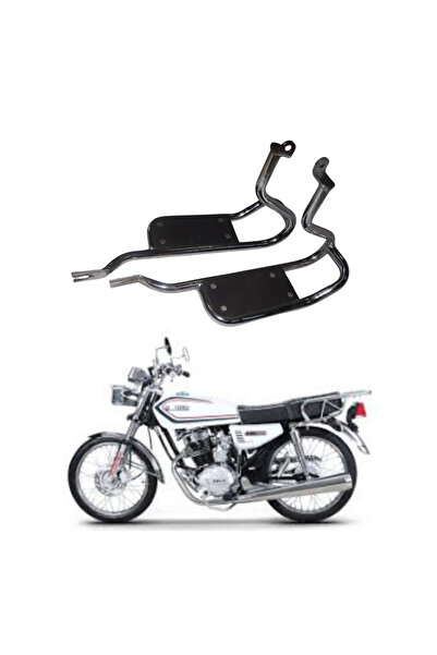 İnan CG 125 100 50 MODEL MOTOSİKLET UYUMLU ARKA GENİŞ AYAKBASIM YAN BASAMAK AYAKÇALIK NİKELAJLI