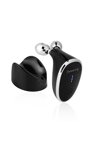 Choice black Foreverlily Face Body Roller Massager Facial Lifting Roller Chin Slimmer Double Chin Reducer F