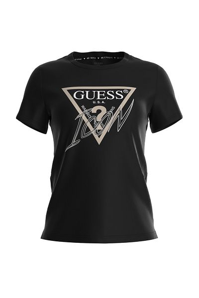 Guess Tricou Icon pentru damă, cu croiala normală