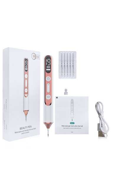 Choice1 قلم بلازما ليزر ذهبي لإزالة البقع السوداء والثآليل والبقع الداكنة للو...