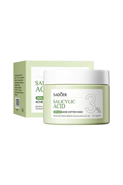 SADOER Cotton Anti-Acne Mask with Salicylic Acid 3% - SADOER