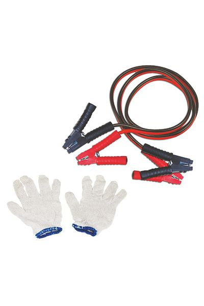 flores Professional car jump starter cables, 500A