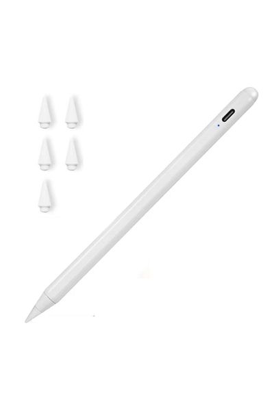 JustZEN Stylus iPad Pen, JustZEN®, Professional, Anti-Scratch Tips, Palm Rejection, Tilt, Lag-Free, Magneti