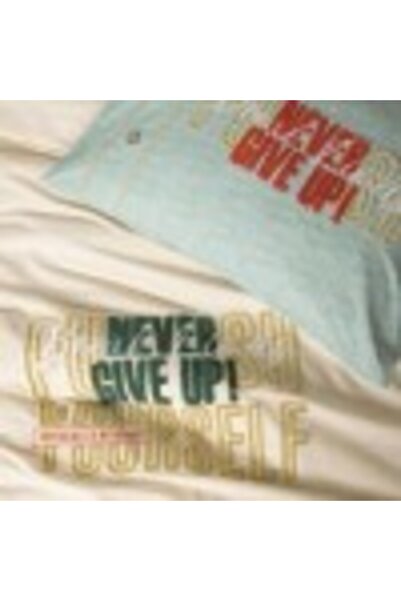 Cotton Box Lenjerie pat 1 persoana cu broderie în relief din bumbac 100% ranforce, Forward Bej