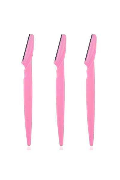 Choice4 3pcs Pink 3/4/10Pcs Eyebrow Trimmer Face Blade Shaver Portable Eye Brow Epilation Hair Removal Safet